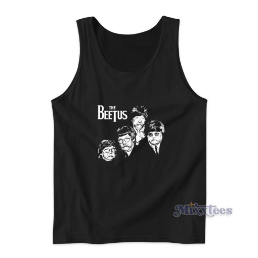 The Beetus Wilford Brimley Beatles Mashup Tank Top