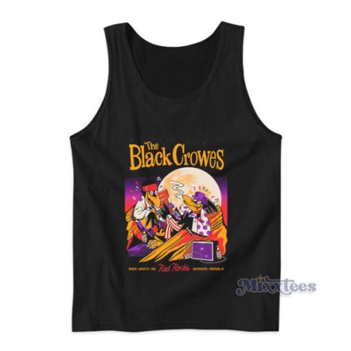 The Black Crowes World Tour 2022 Red Rocks Tank Top