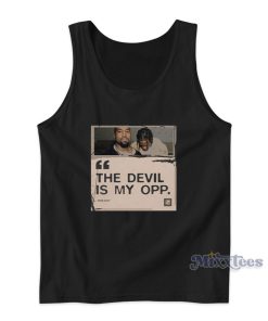 The Devil Is My Opp Travis Scott Tank Top for Unisex The Devil Is My Opp Travis Scott Tank Top for Unisex