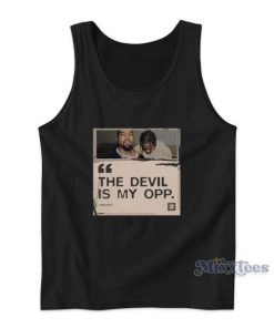 The Devil Is My Opp Travis Scott Tank Top for Unisex