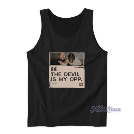 The Devil Is My Opp Travis Scott Tank Top for Unisex