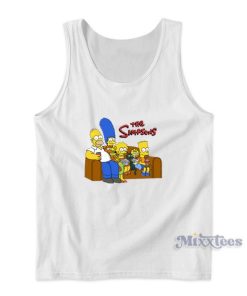 The Family Bart Simpson Tank Top for Unisex