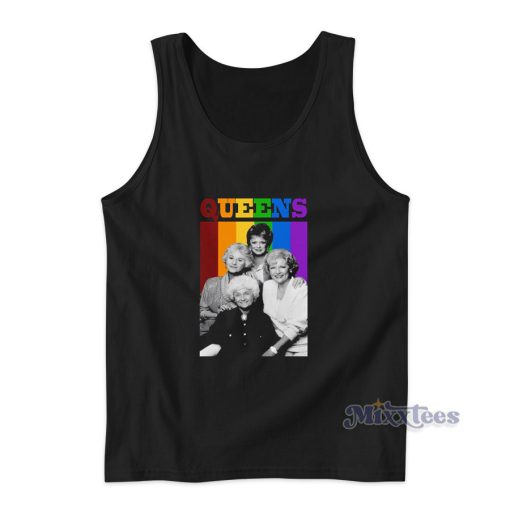 The Golden Girls Queens LGBT Tank Top for Unisex