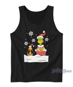 The Grinch Christmas And Max Tank Top For Unisex The Grinch Christmas And Max Tank Top For Unisex