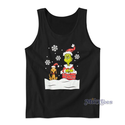 The Grinch Christmas And Max Tank Top For Unisex