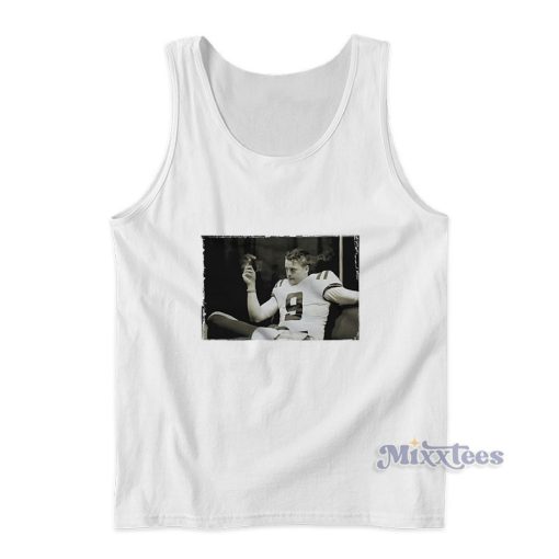 The Joe Burrow Cigar Smoking Tank Top