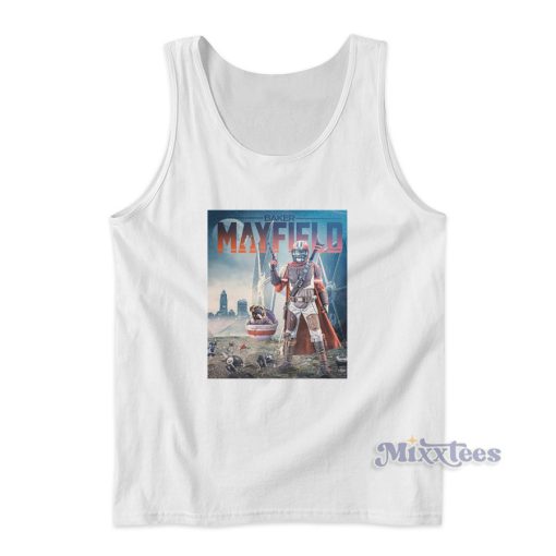 The Mandalorian Baker Mayfield Tank Top for Unisex