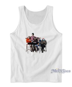 The Monkees Funny Bernie Sanders Tank Top for Unisex