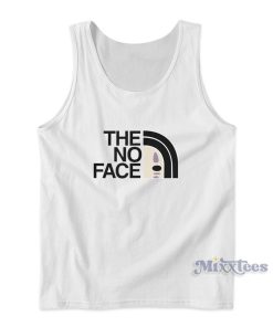 The No Face North Face Parody Tank Top