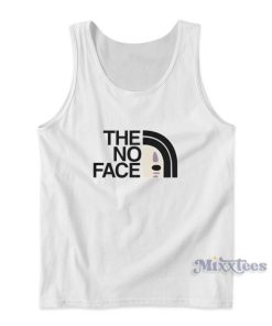 The No Face North Face Parody Tank Top
