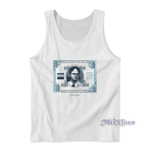 The Office Schrute Buck Dwight Schrute Parody Tank Top