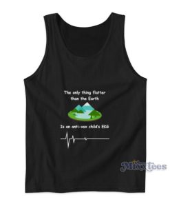 The Only Thing Flatter Than The Earth Is An Anti-Vax Child’s EKG Tank Top