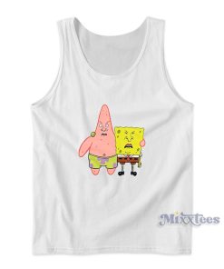 The Spongebutt Squarehead and Beavrick Tank Top for Unisex