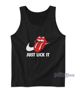 The Stone Just Lick It Parody Tank Top The Stone Just Lick It Parody Tank Top