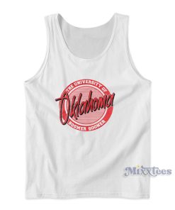 The University of Oklahoma 90s Circle Tank Top