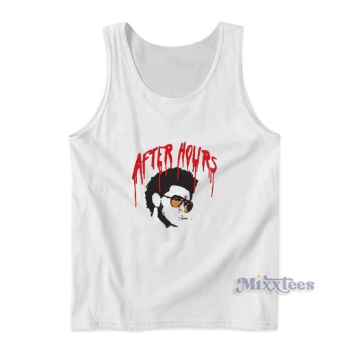 The Weeknd After Hours Drip Tank Top for Unisex