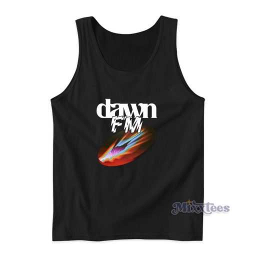 The Weeknd Dawn FM Rip Tank Top