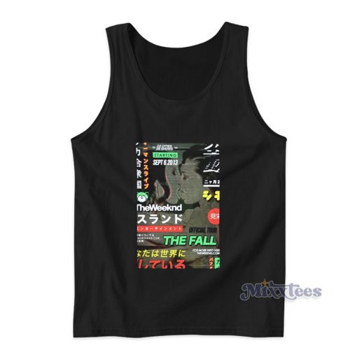 The Weeknd x XO Official Issue Kiss Land 2013 Tank Top