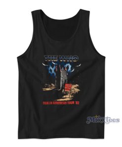 The Who American Tour 1982 Tank Top for Unisex The Who American Tour 1982 Tank Top for Unisex