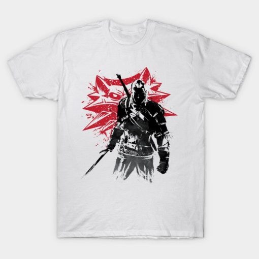 The Witcher Wolf Geralt T-shirt