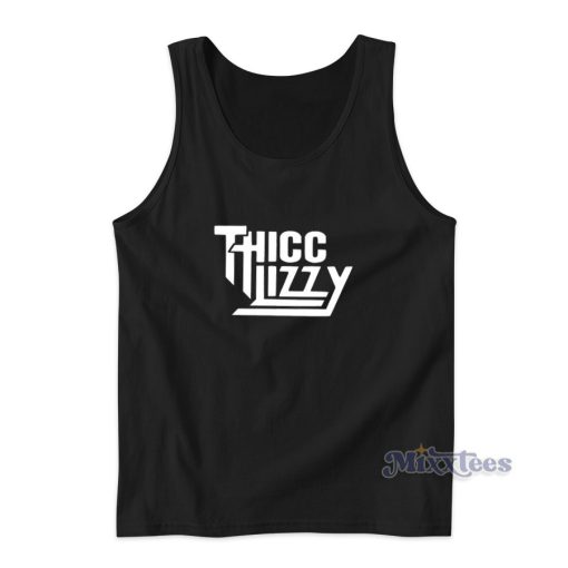 Thicc Lizzy Body Positive Hard Rock Classic Metal Tank Top