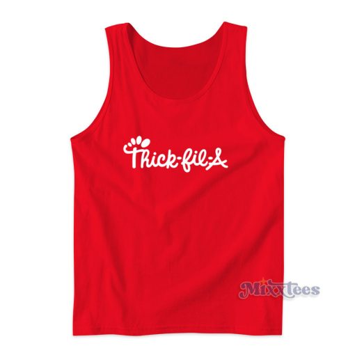 Thick-Fil-A Parody Tank Top Cheap Custom