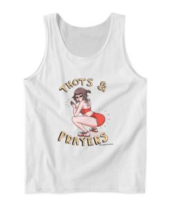 Thots And Prayers Plamondon Comics Tank Top