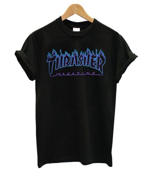 Thrasher Blue Flame T-shirt