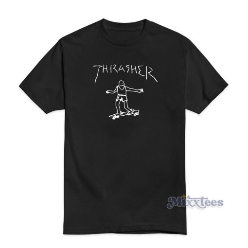 Thrasher Magazine Skateboard Mag Gonz Artwork T-Shirt