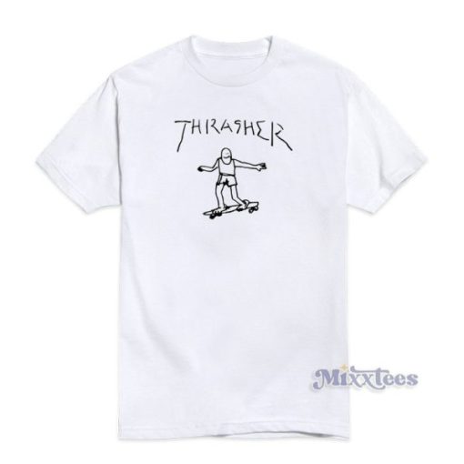 Thrasher Magazine Skateboard Mag Gonz Artwork T-Shirt