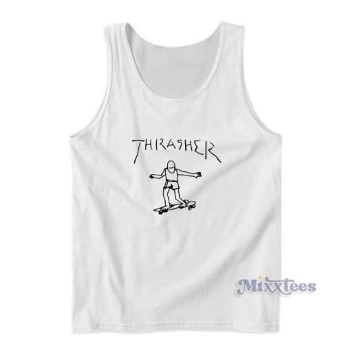 Thrasher Magazine Skateboard Mag Gonz Artwork Tank Top