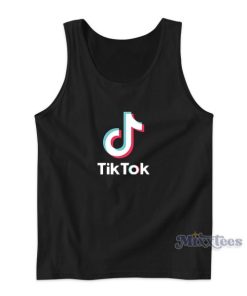Tik Tok logo Tank Top Cheap Custom