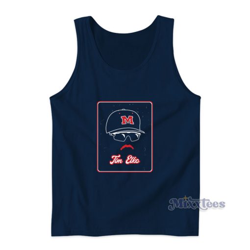 Tim Elko Sec Network Ole Miss Baseball Tank Top