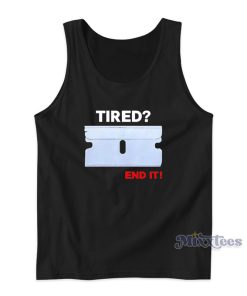 Tired End It Tarot Tank Top