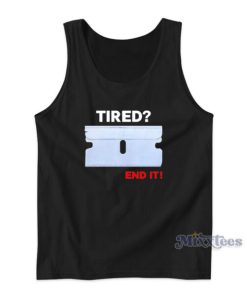 Tired End It Tarot Tank Top