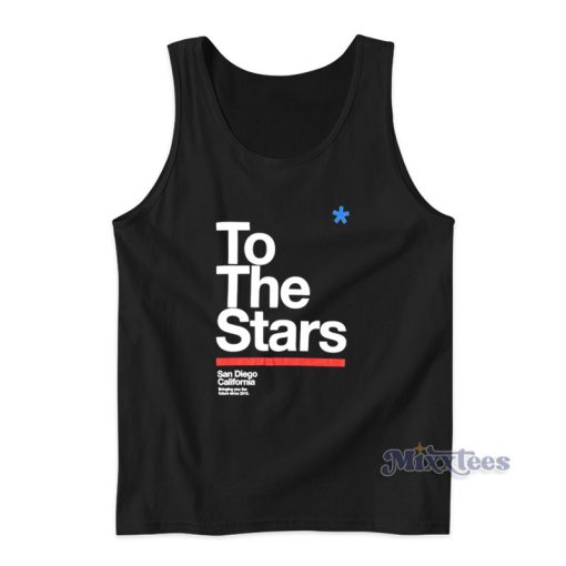 To The Stars San Diego California Tank Top