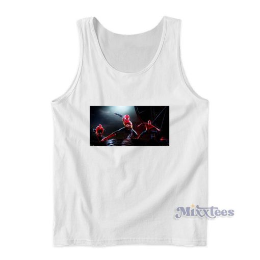 Tobey Maguire Tom Holland And Andrew Spider Man No Way Home Tank Top