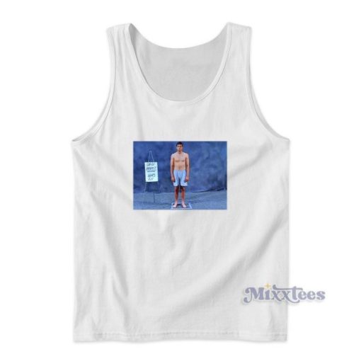 Tom Brady NFL Combine Photo Tank Top for Unisex