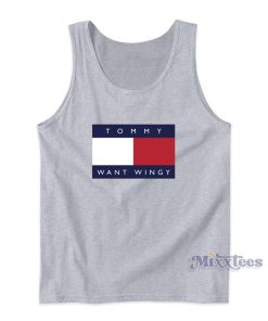 Tommy Want Wingy Tank Top For Unisex Tommy Want Wingy Tank Top For Unisex