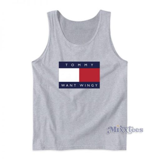 Tommy Want Wingy Tank Top For Unisex