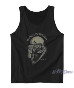 Tony Stark Black Sabbath Tank Top For Unisex