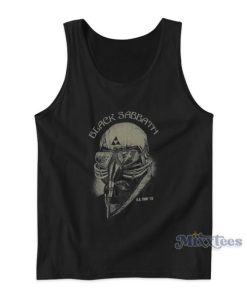 Tony Stark Black Sabbath Tank Top For Unisex