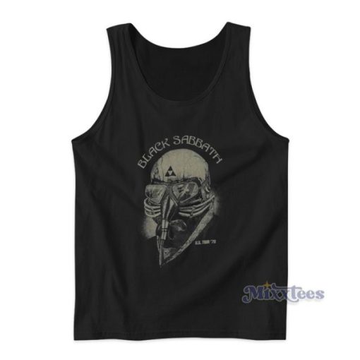 Tony Stark Black Sabbath Tank Top For Unisex