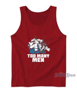 Too Many Men Hockey Tank Top