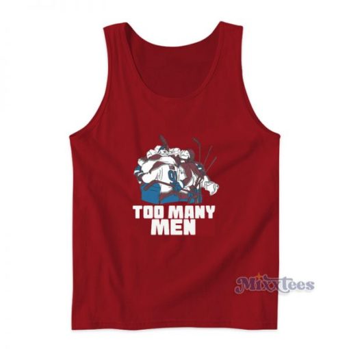 Too Many Men Hockey Tank Top