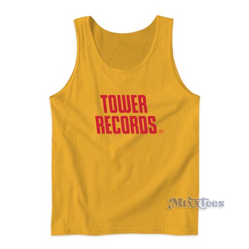 Tower Records Logo Tank Top for Unisex