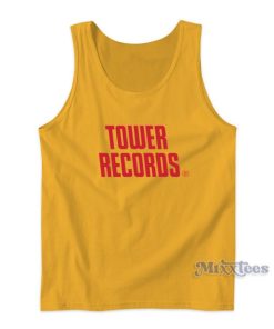 Tower Records Logo Tank Top for Unisex