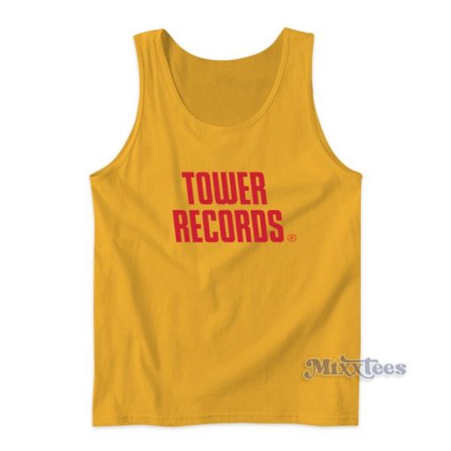 Tower Records Logo Tank Top for Unisex