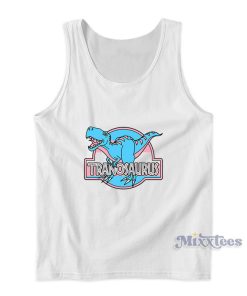 Tranosaurus Transgender Pride Tank Top