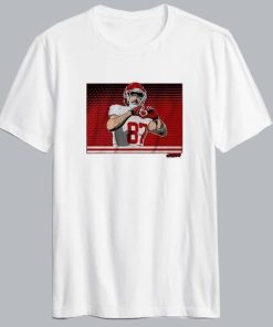 Travis Kelce Throw Up The Heart T Shirt Travis Kelce Throw Up The Heart T Shirt